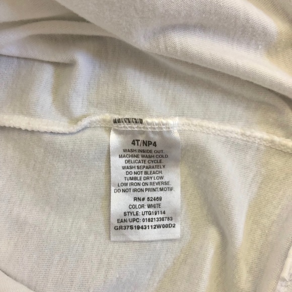 Bundle of 2 Valentine’s Day t-shirts for girl - Picture 4 of 6